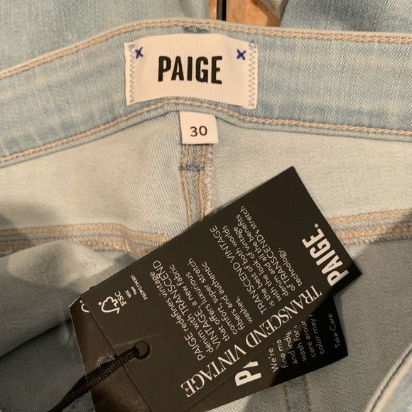 Paige Hoxton Crop in Broadway size 30 NWT - Picture 4 of 9